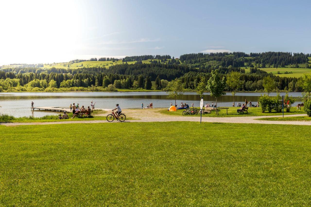 Camping-Gruntensee Wertach Bagian luar foto